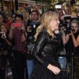 Courtney Love arrive à l'Hammerstein Ballroom pour assister au défilé Marc Jacobs. New York, le 15 septembre 2016.