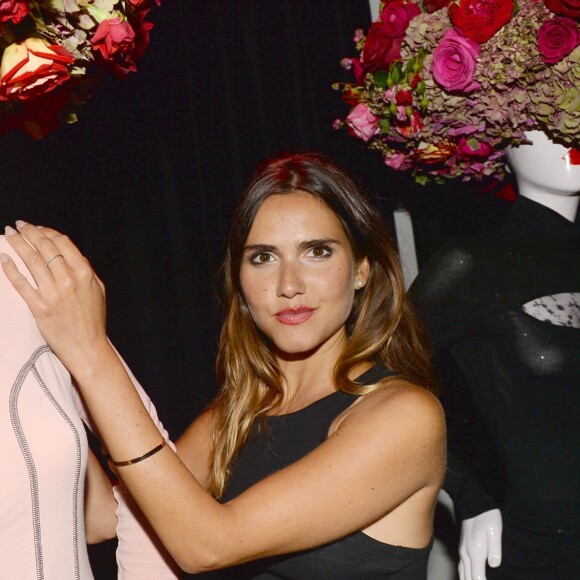 Joyce Jonathan à la soirée "Chantal Thomass Damart" au club Les Bains. La célèbre créatrice de mode s'est associée à Damart pour designer une collection de lingerie mise en vente en hiver 2016. Paris, le 15 septembre 2016. © Ramsamy Veeren/Bestimage