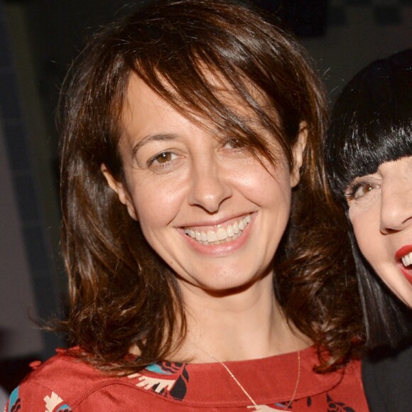 Valérie Bonneton et Chantal Thomass à la soirée "Chantal Thomass Damart" au club Les Bains. La célèbre créatrice de mode s'est associée à Damart pour designer une collection de lingerie mise en vente en hiver 2016. Paris, le 15 septembre 2016. © Ramsamy Veeren/Bestimage