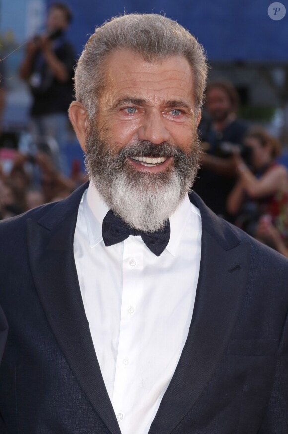 Mel Gibson lors de la première du film ''Hacksaw Ridge' lors du 73ème Festival du Film de Venise, la Mostra, le 4 septembre 2016.