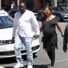 Bobby Brown et sa femme Alicia Etheredge, enceinte, se rendent chez le médecin à Beverly Hills, le 3 mai 2016.