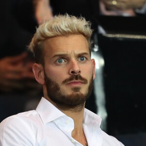 Matt Pokora (M. Pokora) au match de Ligue des champions Psg contre Arsenal au Parc des Princes à Paris le 13 septembre 2016. © Cyril Moreau/Bestimage