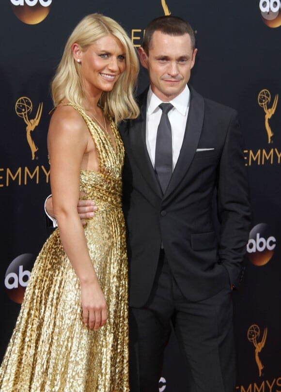 Claire Danes et son mari Hugh Dancy - 68ème cérémonie des Emmy Awards au Microsoft Theater à Los Angeles, le 18 septembre 2016.
