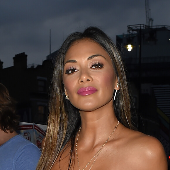 Nicole Scherzinger à son arrivée à la soirée "Red Market Just Eat" à Londres. Le 21 juillet 2016