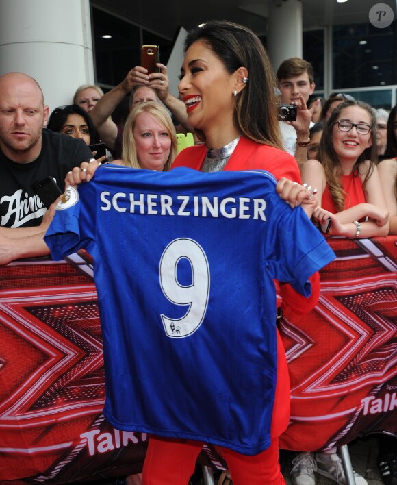 Nicole Scherzinger - Arrivées aux auditions de l'émission "X-Factor" à Leicester. Le 10 juin 2016
