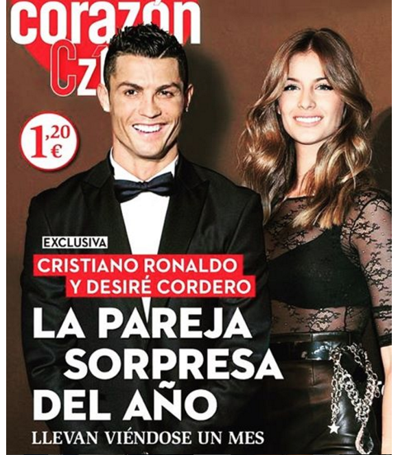 Cristiano Ronaldo et Desiré Cordero, Miss Espagne 2014, serait en couple, annonçait en septembre 2016 le magazine Corazon...