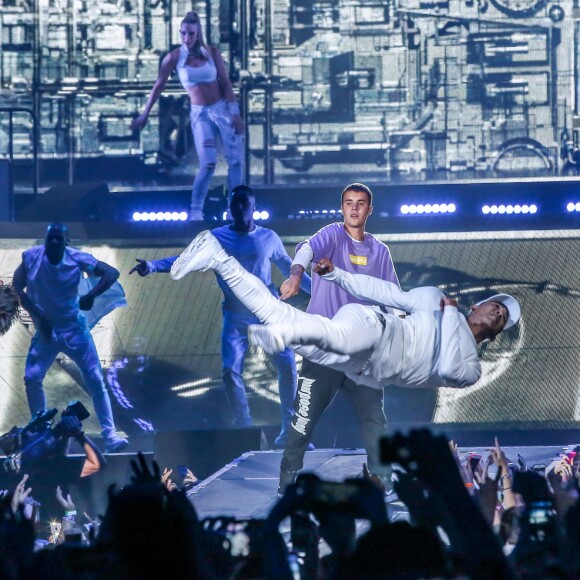 Concert de Justin Bieber à l'AccorHotels Arena à Paris dans le cadre de sa tournée "Purpose World Tour", le 20 septembre 2016. © Cyril Moreau/Bestimage