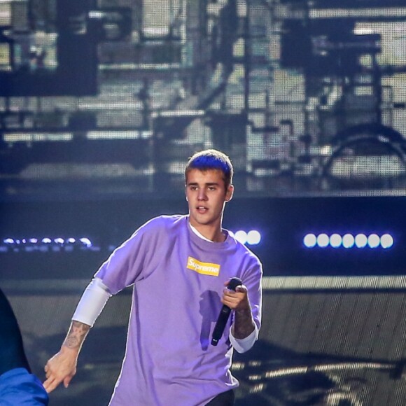 Concert de Justin Bieber à l'AccorHotels Arena à Paris dans le cadre de sa tournée "Purpose World Tour", le 20 septembre 2016. © Cyril Moreau/Bestimage