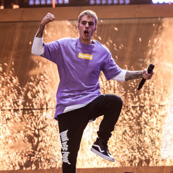 Concert de Justin Bieber à l'AccorHotels Arena à Paris dans le cadre de sa tournée "Purpose World Tour", le 20 septembre 2016. © Cyril Moreau/Bestimage