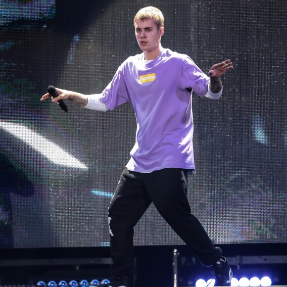 Concert de Justin Bieber à l'AccorHotels Arena à Paris dans le cadre de sa tournée "Purpose World Tour", le 20 septembre 2016. © Cyril Moreau/Bestimage