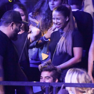 Kendji Girac au concert de Justin Bieber à l'AccorHotels Arena à Paris dans le cadre de sa tournée "Purpose World Tour", le 20 septembre 2016.