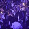 Matt Pokora (M Pokora), Ary Abittan au concert de Justin Bieber à l'AccorHotels Arena à Paris dans le cadre de sa tournée "Purpose World Tour", le 20 septembre 2016.