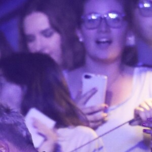 Matt Pokora (M Pokora), Ary Abittan au concert de Justin Bieber à l'AccorHotels Arena à Paris dans le cadre de sa tournée "Purpose World Tour", le 20 septembre 2016.