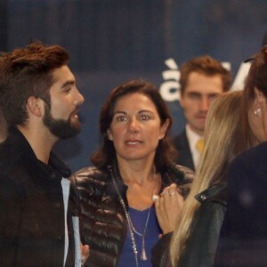 Exclusif - Kendji Girac arrive au concert de Justin Bieber à l'AccorHotels Arena à Paris dans le cadre de sa tournée "Purpose World Tour", le 20 septembre 2016.