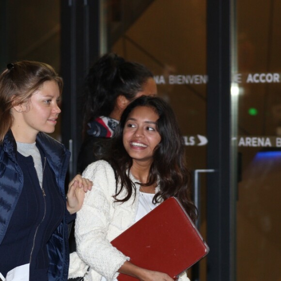 Exclusif - Kids United arrive au concert de Justin Bieber à l'AccorHotels Arena à Paris dans le cadre de sa tournée "Purpose World Tour", le 20 septembre 2016.