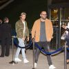 Exclusif - Baptiste Giabiconi arrive au concert de Justin Bieber à l'AccorHotels Arena à Paris dans le cadre de sa tournée "Purpose World Tour", le 20 septembre 2016.