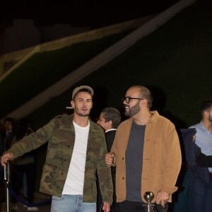 Exclusif - Baptiste Giabiconi arrive au concert de Justin Bieber à l'AccorHotels Arena à Paris dans le cadre de sa tournée "Purpose World Tour", le 20 septembre 2016.