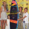 Britney Spears et ses fils aux Teen Choice Awards le 16 août 2015 à Los Angeles