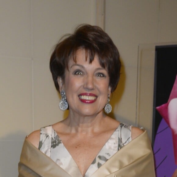 Roselyne Bachelot au Gala d'Enfance Majuscule donné au profit de l'enfance maltraitée à la Salle Gaveau à Paris, le 24 mars 2016. © Guirec Coadic/Bestimage