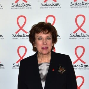 Roselyne Bachelot à la Soirée de lancement du Sidaction 2016 au Musée du Quai Branly à Paris le 7 mars 2016. © Giancarlo Gorassini/Bestimage