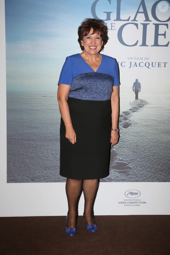 Roselyne Bachelot à l'Avant-première du film "La glace et le ciel" à Paris le 7 octobre 2015.