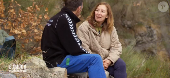 Monique et ses prétendants Josian et Jean-Marc - "L'amour est dans le pré 2016". Le 26 septembre 2016 sur M6.