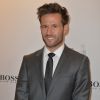 Yohan Cabaye, nouvel ambassadeur du parfum Boss "Bottled Unlimited "à Paris, le 27 avril 2016.