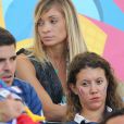 Fiona, l'ex-femme de Yohan Cabaye, lors du match France - Allemagne à Rio de Janeiro au Brésil le 4 juillet 2014