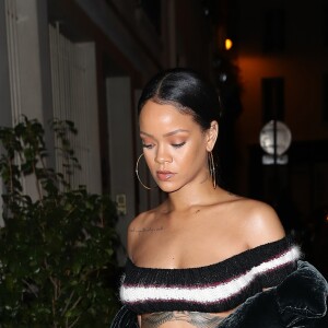 Rihanna arrive en rendez-vous dans un studio photo à Paris le 26 septembre 2016. © Cyril Moreau / Bestimage