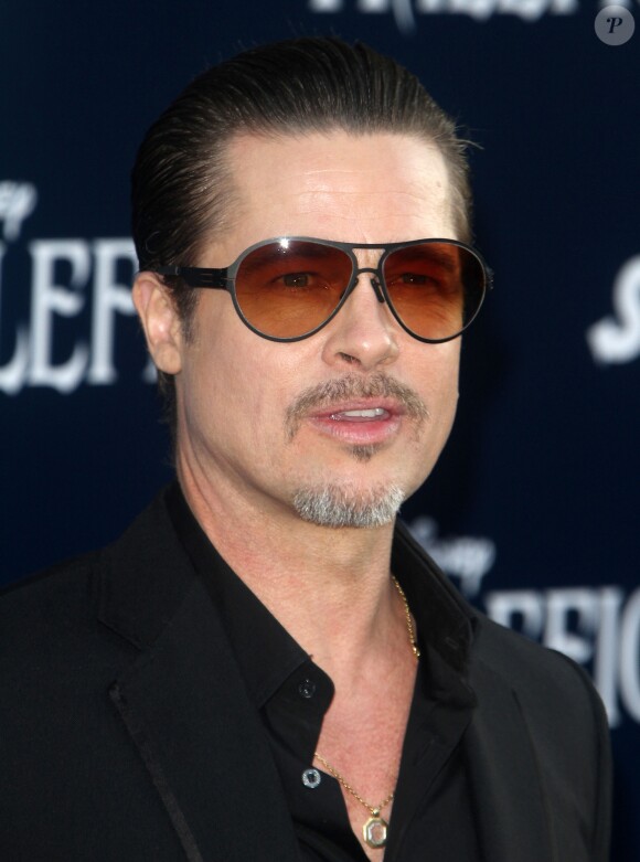 Brad Pitt - Première du film "Maleficent" à Los Angeles le 28 mai 2014.
