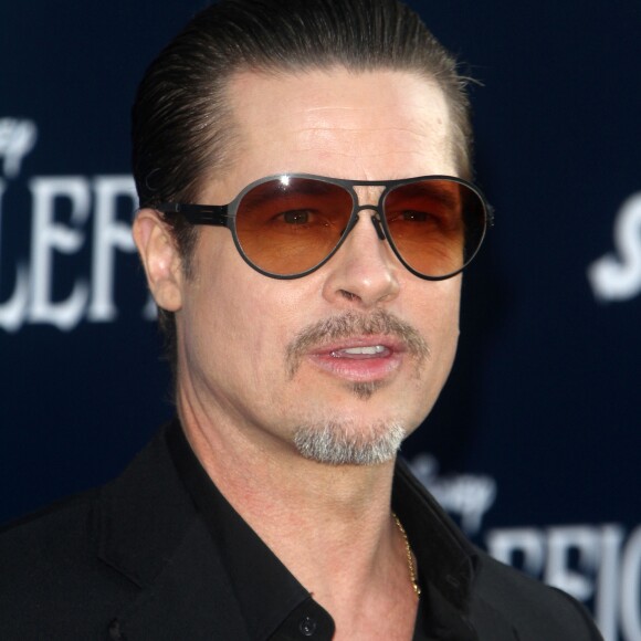 Brad Pitt - Première du film "Maleficent" à Los Angeles le 28 mai 2014.
