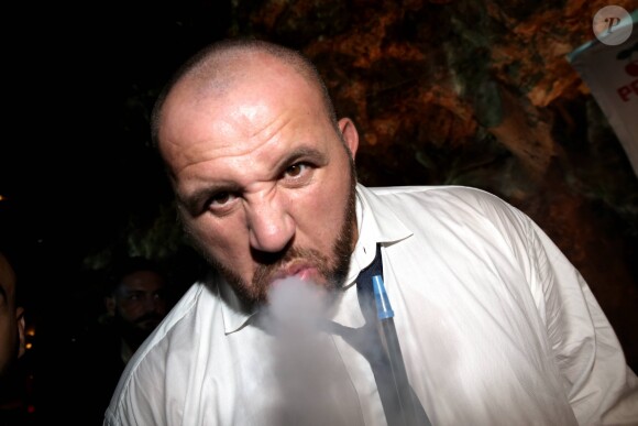 Exclusif - Mokhtar Guetari - A l'occasion de son 42ème anniversaire, Cyril Hanouna à fait la surprise au public et chroniqueurs de "Touche pas à mon poste" d'emmener tout le monde, aprés l'émission, à Palma de Majorque pour faire la fête dans la célébre discothéque "Le Pacha" Palma de Majorque, le 22 Septembre 2016