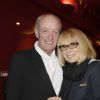 Exclusif - Pascal Desprez sa femme et Mireille Darc - People à la générale de la pièce "A torts et à raison" au théâtre Hébertot à Paris le 25 janvier 2016. © Coadic Guirec/Bestimage