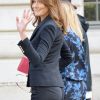 Carla Bruni-Sarkozy - Arrivées au défilé de mode prêt-à-porter printemps-été 2017 "Balmain" à Paris. Le 29 septembre 2016