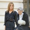 Carine Roitfeld - Arrivées au défilé de mode prêt-à-porter printemps-été 2017 "Balmain" à Paris. Le 29 septembre 2016