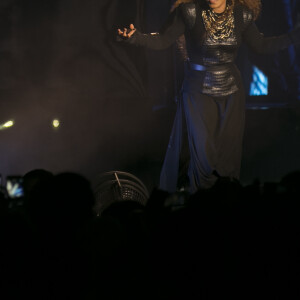 Janet Jackson en concert à la Dubaï World Cup le 26 mars 2016.