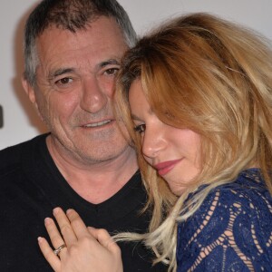 Jean-Marie Bigard et sa femme Lola Marois - Avant première du film "Un + Une" de Claude Lelouch à l'UGC Normandie à Paris le 23 novembre 2015.