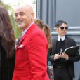 Christian Louboutin au défilé Christian Dior (collection prêt-à-porter printemps-été 2017) au Musée Rodin. Paris, le 30 septembre 2016. © CVS/Veeren/Bestimage