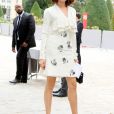 Olga Kurylenko au défilé Christian Dior (collection prêt-à-porter printemps-été 2017) au Musée Rodin. Paris, le 30 septembre 2016. © CVS/Veeren/Bestimage