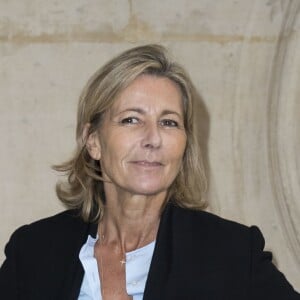 Claire Chazal au défilé de mode "Christian Dior", collection prêt-à-porter Printemps-Eté 2017 à Paris, le 30 septembre 2016. © Olivier Borde/Bestimage