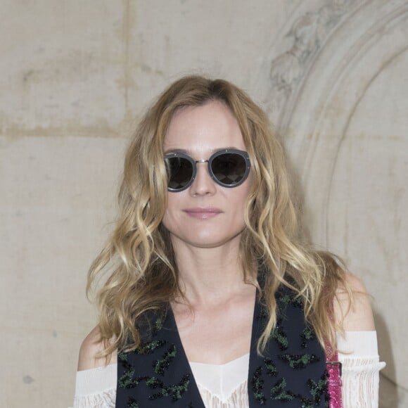 Diane Kruger au défilé de mode "Christian Dior", collection prêt-à-porter Printemps-Eté 2017 à Paris, le 30 septembre 2016. © Olivier Borde/Bestimage