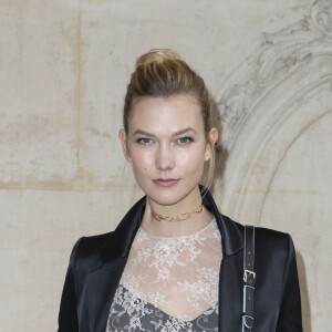 Karlie Kloss au défilé de mode "Christian Dior", collection prêt-à-porter Printemps-Eté 2017 à Paris, le 30 septembre 2016. © Olivier Borde/Bestimage