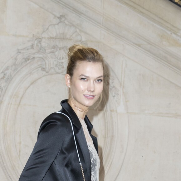 Karlie Kloss au défilé de mode "Christian Dior", collection prêt-à-porter Printemps-Eté 2017 à Paris, le 30 septembre 2016. © Olivier Borde/Bestimage