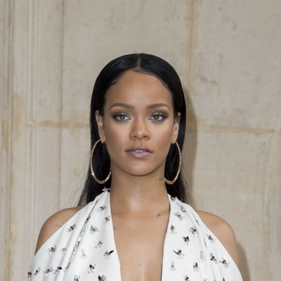 Rihanna au défilé de mode "Christian Dior", collection prêt-à-porter Printemps-Eté 2017 à Paris, le 30 septembre 2016. © Olivier Borde/Bestimage