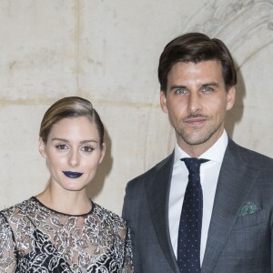 Olivia Palermo et son mari Johannes Huebl au défilé de mode "Christian Dior", collection prêt-à-porter Printemps-Eté 2017 à Paris, le 30 septembre 2016. © Olivier Borde/Bestimage