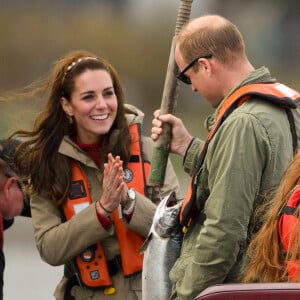 Le prince William et Kate Middleton, duc et duchesse de Cambridge, ont participé à bord du Highland Ranger à une partie de pêche pour la promotion de cette activité auprès des jeunes lors de leur visite de l'archipel Haida Gwaii le 30 septembre 2016, au septième et avant-dernier jour de leur tournée royale au Canada.