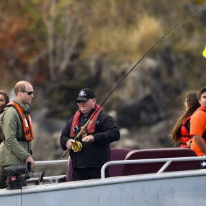 Le prince William et Kate Middleton, duc et duchesse de Cambridge, ont participé à bord du Highland Ranger à une partie de pêche pour la promotion de cette activité auprès des jeunes lors de leur visite de l'archipel Haida Gwaii le 30 septembre 2016, au septième et avant-dernier jour de leur tournée royale au Canada.