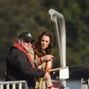 Le prince William et Kate Middleton, duc et duchesse de Cambridge, ont participé à bord du Highland Ranger à une partie de pêche pour la promotion de cette activité auprès des jeunes lors de leur visite de l'archipel Haida Gwaii le 30 septembre 2016, au septième et avant-dernier jour de leur tournée royale au Canada.