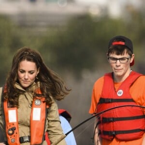 Le prince William et Kate Middleton, duc et duchesse de Cambridge, ont participé à bord du Highland Ranger à une partie de pêche pour la promotion de cette activité auprès des jeunes lors de leur visite de l'archipel Haida Gwaii le 30 septembre 2016, au septième et avant-dernier jour de leur tournée royale au Canada.