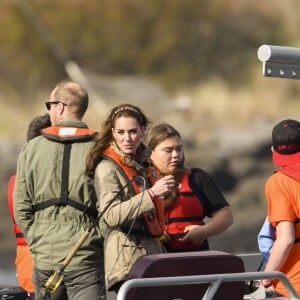 Le prince William et Kate Middleton, duc et duchesse de Cambridge, ont participé à bord du Highland Ranger à une partie de pêche pour la promotion de cette activité auprès des jeunes lors de leur visite de l'archipel Haida Gwaii le 30 septembre 2016, au septième et avant-dernier jour de leur tournée royale au Canada.